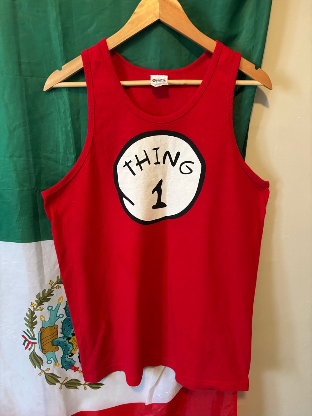 Thing 1 Red Graphic Tank Top